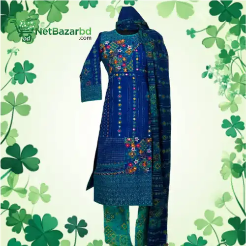 আড়ং কটন রেডি থ্রী পিস